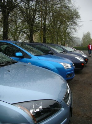 Modří také nechyběli ;-)<br />Díky barvě jsem se dostal na čestné místo - mezi Zirafaka a Skubiho :-)