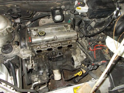 odstrojený motor