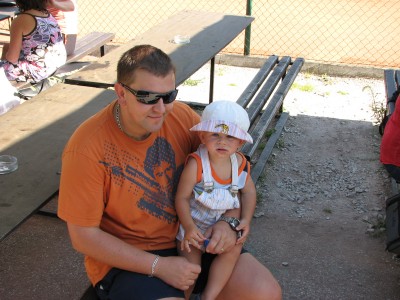 Nejmladsi ucastnik srazu a Miki1979