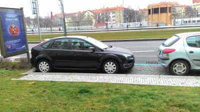 Modrá čára (u kanálu)