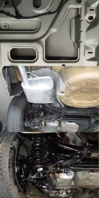 sxDscf5439.jpg (167.13 KiB) Zobrazeno 3042 x Páté dveře bez ošetření, ovapovaný podvozek, podvozek po nástřiku Tlumexem