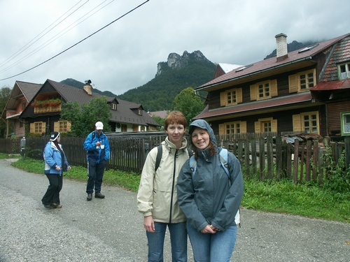 Navrat - v pozadi Rozsutec: