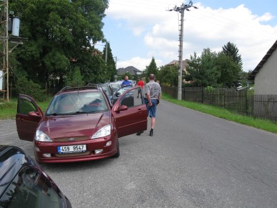 zastávka v Obecnici tkzv. bečánov