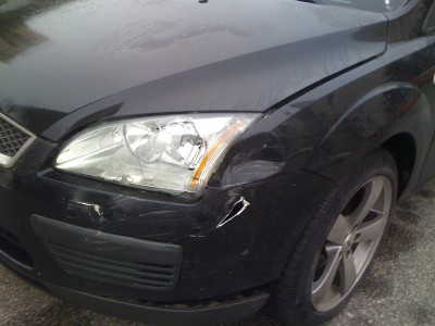 Takto to vyzeralo rovno po nehode