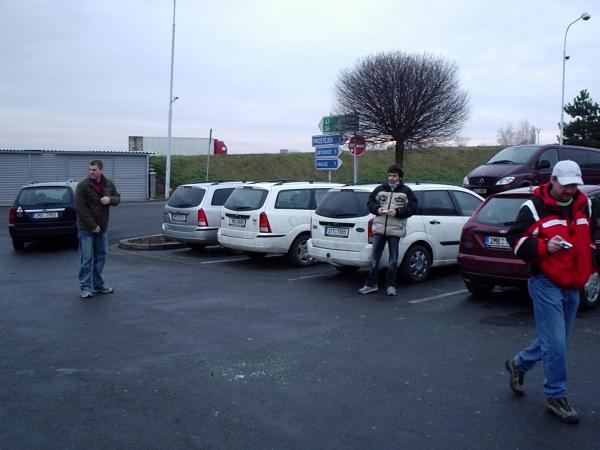 mikrosrazek OMV Prostejov a formovani na spanilou jizdu smer Brno