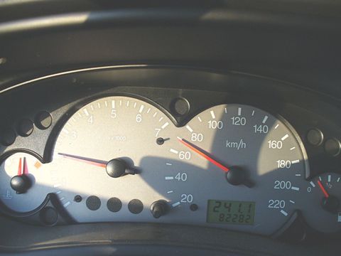 Po 2km ručička nahoře a už vesele topí.