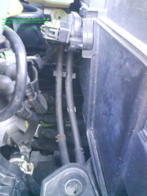 Difsnímač foto v motorovom priestore.<br />Fofo II 1,6TDCi 2005/10